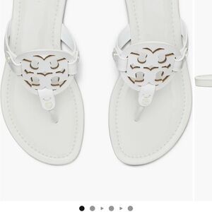 White Cutout Sandals